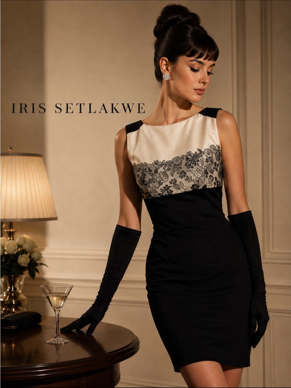 IRIS SETLAKWE, the cocktail floral dress!